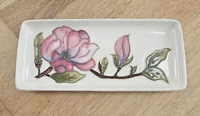 Buy Moorcroft Tray Dish Magnolia Pattern Designed By Walter Moorcroft • 50£