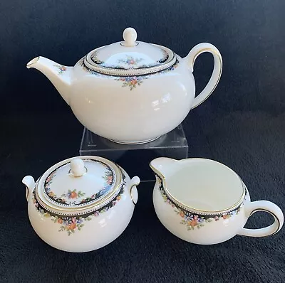 Buy Wedgwood Osborne Collection Bone China Teapot, Creamer  & Sugar  Pot • 236.06£