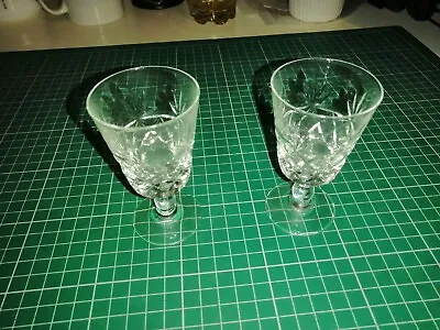 Buy Antique Royal Brierley Red Wine Glasses Set Of 2, Good Condition  • 10£