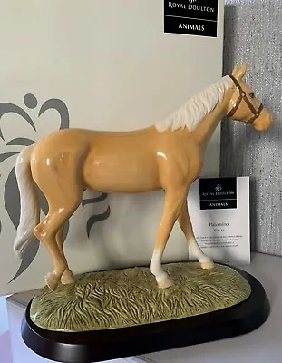 Buy ROYAL DOULTON HORSE THE PALOMINO No RDA 31 HORSE & PONY COLLECTION GLOSS BOXED • 59.99£