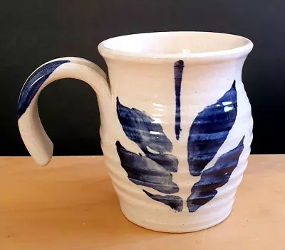 Buy Hand Painted Leaf Design Cup By Roy Parsley The Pottery York England • 10£