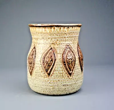 Buy Marcel Giraud Mid-century Stoneware Vase France 18cm • 60£