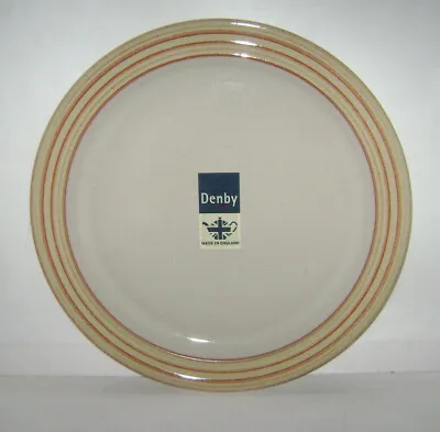 Buy New Denby Veranda 1 Dinner Plate Dinnerware Pottery Stoneware Paprika China • 47.35£