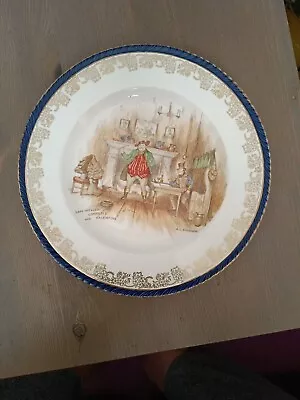 Buy Crown Ducal Ware Mr Pickwick Meets Sam Weller A L Stanmore 10 ½” • 17.50£