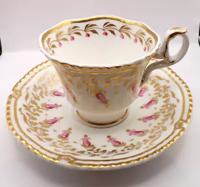 Buy Antique- Spode Cup & Saucer    Felspar Pattern   C 1828. • 20.69£