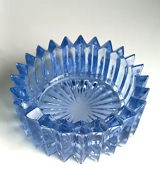 Buy Sowerby Elison Glassware No. 2958 Posy Bowl In Pale Blue Vintage Retro 1960s • 10£