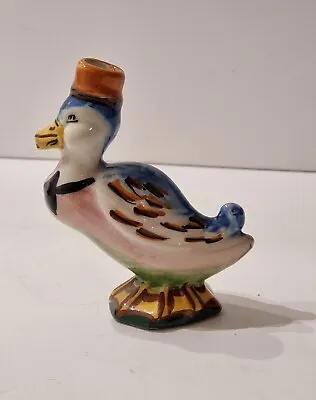 Buy Hand Painted Ceramic Duck - Handmade Italian Pottery Duck Figure • 25.41£
