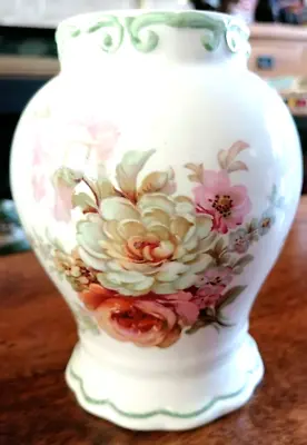 Buy Royal Winton Floral Vase Lovely Decorated Balustre And Collectable Piece • 3£