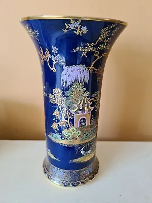 Buy  W & R Carlton Ware 'Persian' Lustre Pattern Art Deco Vase Circa 1920s Cracked. • 10£