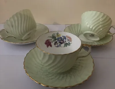 Buy Beautiful Aynsley 'floral' Tea Cup Set - In Good Condition. Bone China.  • 22.50£