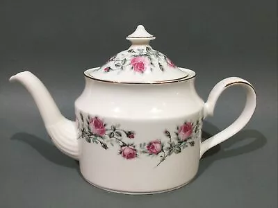 Buy English Bone China Tea Pot Rose Design • 19.95£