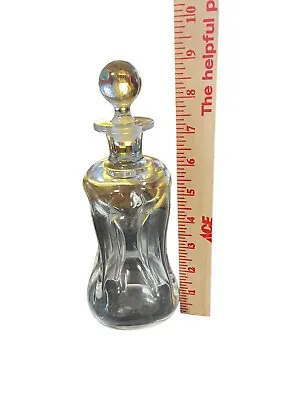 Buy Mid Century Danish  Art Glass Holmegaard Kluk Kluk Pinched Decanter Bottle • 37.40£