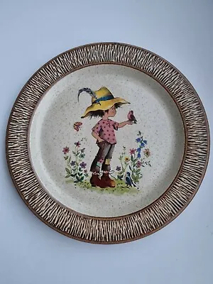 Buy Purbeck Pottery Plate, Gisela Gottschlich, 1970's, Decorative, Vintage, No4, VGC • 11.99£