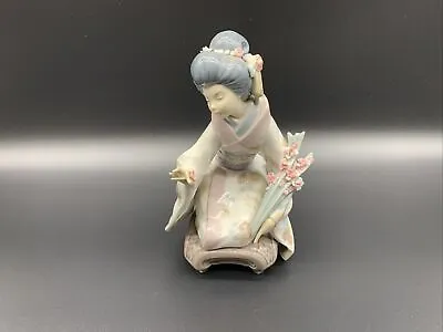 Buy Lladro 1450 01001450 Figurine Geisha Girl Figurine  KIYOKO  RETIRED MINT • 213.14£