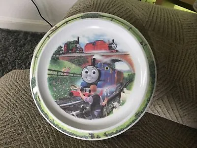 Buy Vintage Thomas Tank Engine Train Dinnerware Melamine Plate Rare • 24.99£