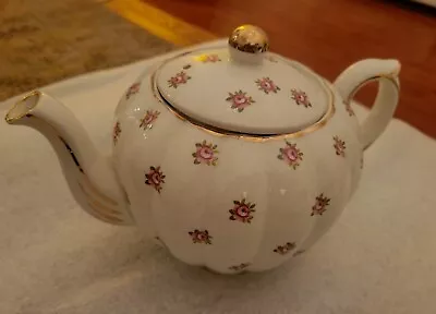 Buy Gibsons English Rose China Teapot Complete With Lid. • 48.25£