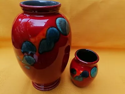 Buy Two Poole Pottery Odyssey Vases In Perfect Condition • 21£