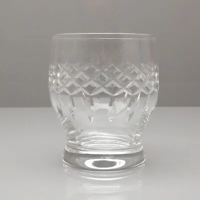 Buy Thomas Webb Crystal Whisky Tumbler Glass Unknown Cut 3 7/8  9.8cm Tall 1st Qual • 16.99£