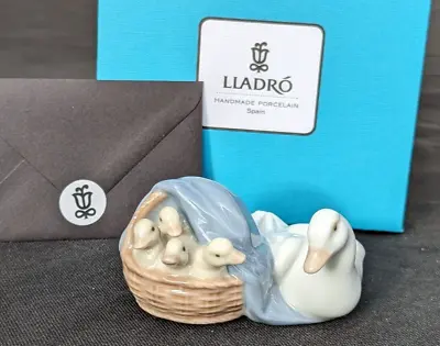 Buy LLADRO Porcelain DUCKLINGS Figurine By Juan Huerta 01004895 • 79£