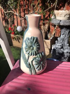 Buy Vintage Studio Pottery Vase Bud Vase Harmony Cornwall Flowers  • 4.95£