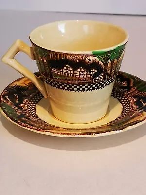 Buy Myott .Son & Co,Hanley.  English Countryside  Cup And Saucer Set. • 10.50£