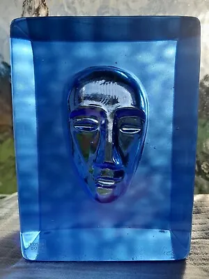 Buy Kosta Boda Bertil Vallien AZUR/BLUE Sculpture Ltd ED 110/1000   MAN#7520110  • 197£