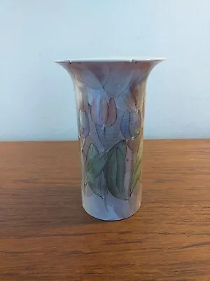 Buy Vintage Jersey Pottery Vase 16cms Tall Tulip Design • 25£