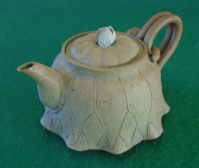 Buy Antique Vintage Chinese Teapot Clay Yixing Unusual Rare Lotus Flower Form Signed • 0.99£