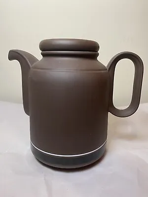 Buy Coffee Pot By Hornsea Pottery Vintage Lancaster Vitramic Brown Contrast 1977 • 9.99£