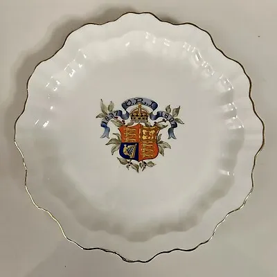 Buy Burslem Macintyre China Plate For Queen Victoria's Diamond Jubilee 1897 • 40£