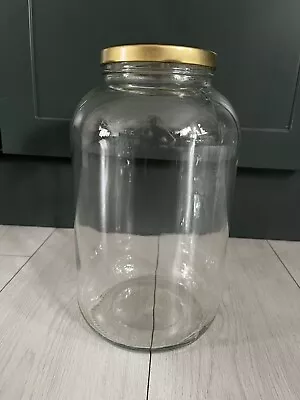 Buy 4 Litre Glass Jars & Lid  Pickle Pickling Round Craft Jar. 4.25 L • 8£