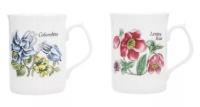 Buy Duchess Fine Bone China COLUMBINE & LENTEN ROSE Floral Mugs • 16£