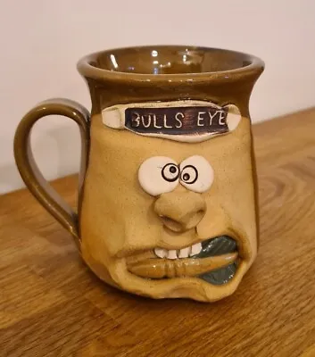 Buy Pretty Ugly Pottery Mug ~ Darts ~ Bullseye ~ Hand Made In Wales • 11.99£