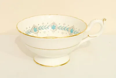 Buy Coalport China White Blue Handpainted Tea Cup - GOOD COND - NEXT DAY DISPATCH • 14.99£