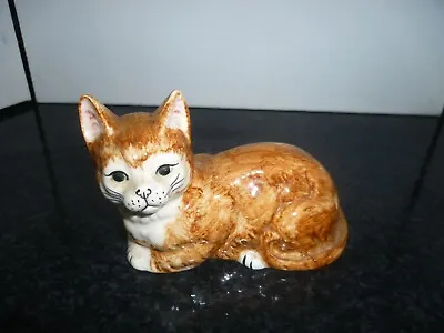 Buy Babbacombe Pottery Ginger Cat Ornament • 22£