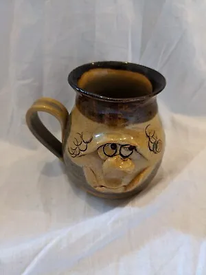 Buy Pretty Ugly Pottery Ugly Face Studio Pottery Mug Vintage • 4.99£