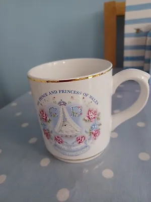 Buy Vintage Poole Pottery Commemorative Mug On The Birth Of Prince William • 0.99£