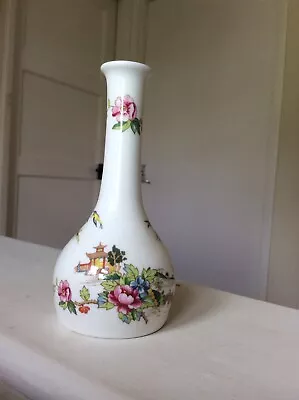 Buy Crown Staffordshire Fine Bone China England Vase Pagoda 6 X 1 -2.1/2 Inches  • 22£