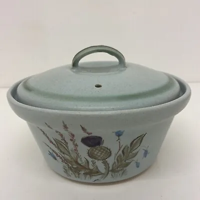 Buy Buchan Finest Stoneware Thistle Casserole Dish With Lid - Ovenproof 257/40 B9 • 34.99£
