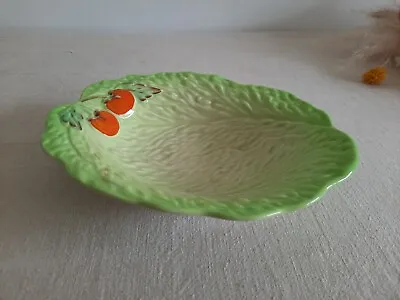 Buy Vintage 1930’s Beswick Ware Lettuce Leaf Tomato Dish Number 269 Art Deco Cabbage • 14£
