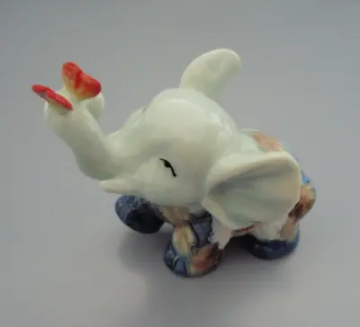 Buy Old Tupton Ware Elephant Summer Bouquet And Butterfly Figurine *New In Box* Bird • 27.79£