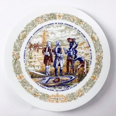 Buy Limoges Porcelain Le Marquis De Lafayette A North Island Collectors Plate • 37.95£