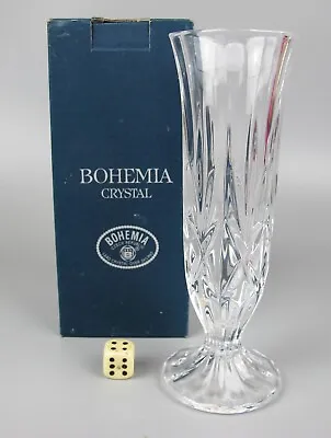 Buy Cut Crystal Glass Vase  Venus . Bohemian Czech Quality. Boxed. Clear Small 6.5  • 13.99£