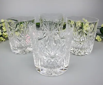 Buy 4 Edinburgh Crystal  Ayr  Tumblers. Whiskey / Old Fashioned. Cut Glass Set. 20cl • 39.99£