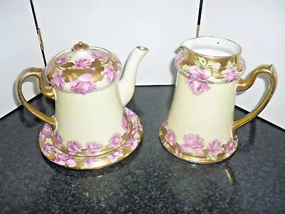 Buy Vintage Duchess Art Ware G&S Ltd Tea Pot On Stand And Jug • 62£