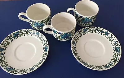 Buy Midwinter Spanish Garden 2 Large Saucers, 3 Smaller Cups • 8£