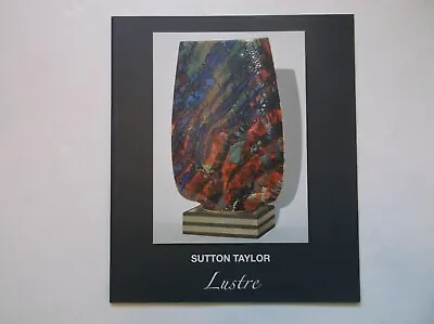 Buy Sutton Taylor Lustre Potter Studio Pottery Lustered Ceramics  • 12.99£