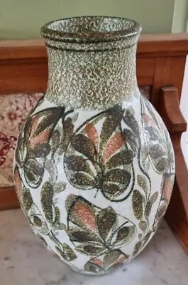 Buy Mid Century Bourne Denby Glyn Colledge Substantial Hand Painted Vase • 38£