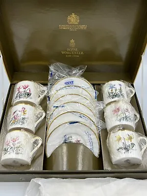 Buy Royal Worcester Bone China Tea Coffee Set Original Box • 128£