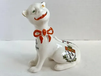 Buy Antique A&S Arcadian Crested China, The Cheshire Cat, City Of Canterbury • 5£